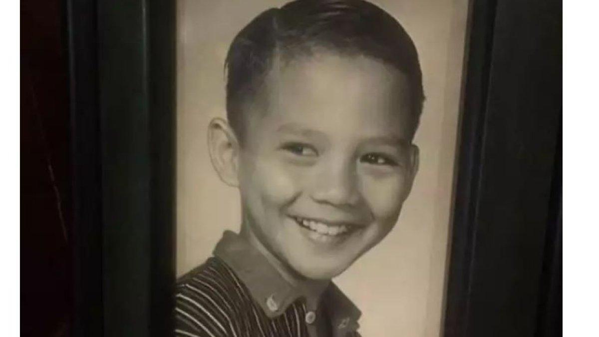 Potret masa kecil Prabowo Subianto.