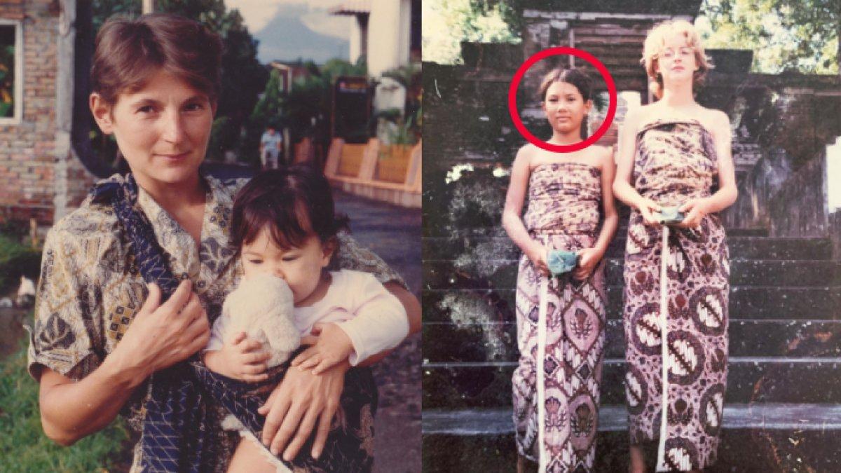 Potret masa kecil Sarah Candra