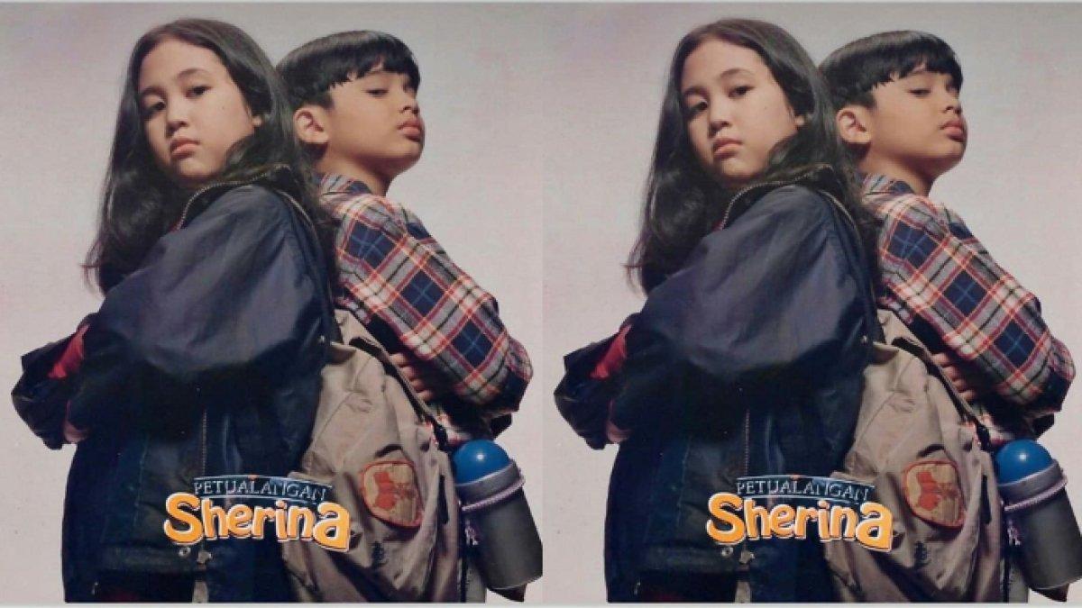 Potret masa kecil Sherina
