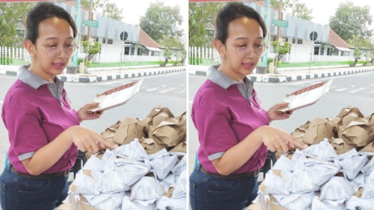 Potret merakyat GKR Bendara putri Sultan Hamengkubuwono X, mau naik becak dan makan di angkringan