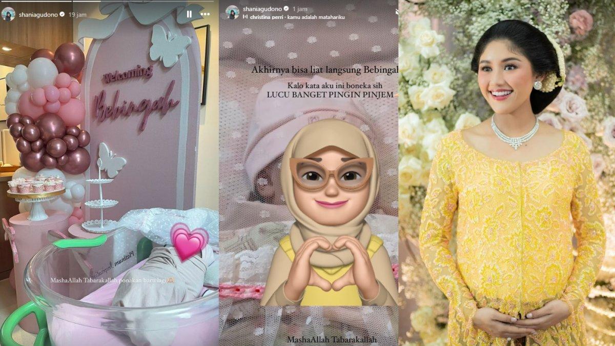 Potret perdana Bebingah Sang Tansahayu, anak pertama Kaesang dan Erina Gudono