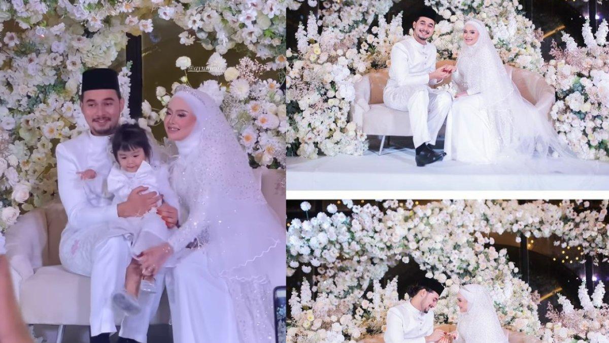 Potret pernikahan Ayuni dan Hakim