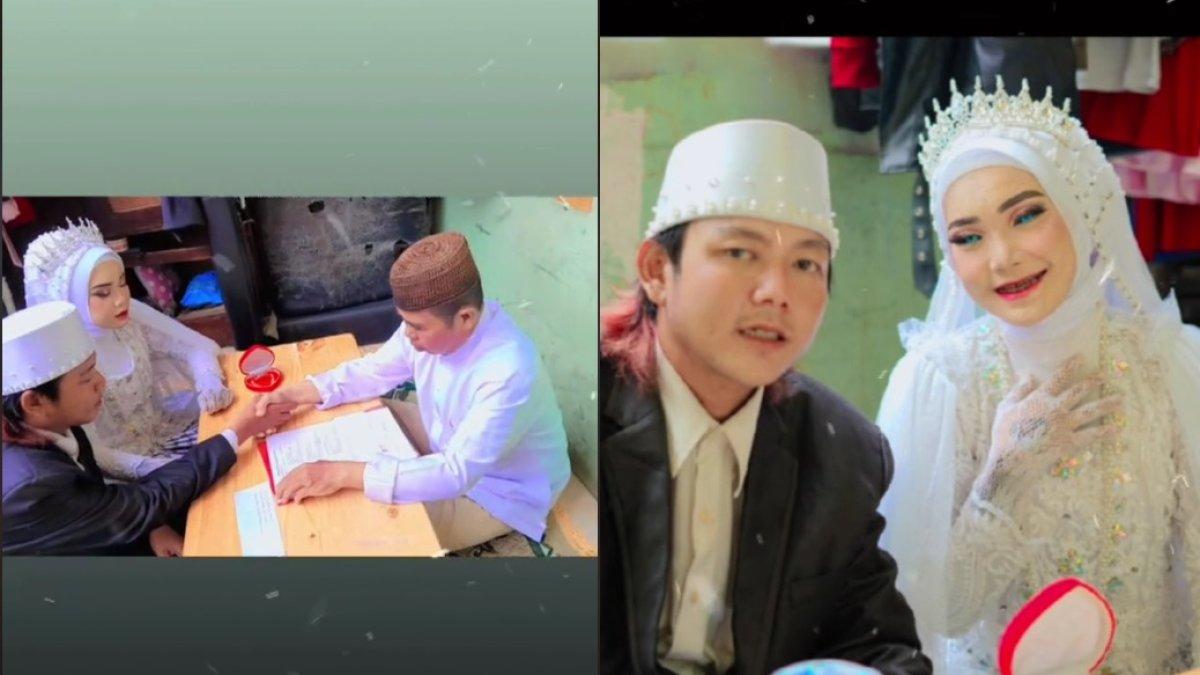 Potret pernikahan Mondy Tatto dengan suami