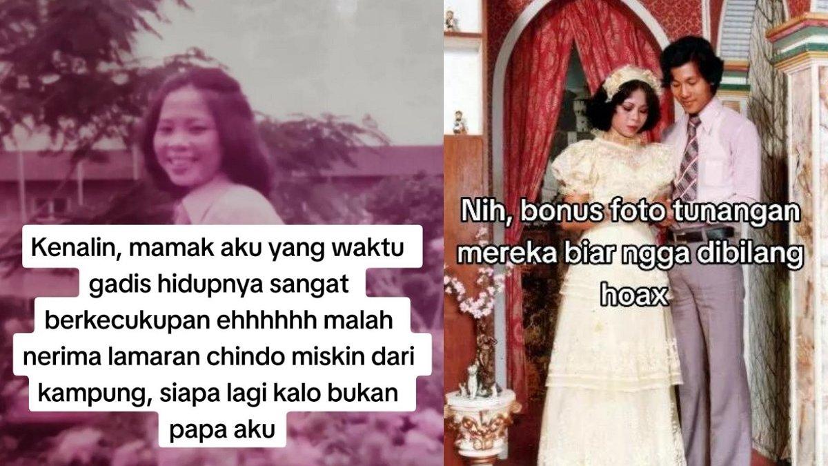 Potret pertunangan orangtua Vira Nikoli