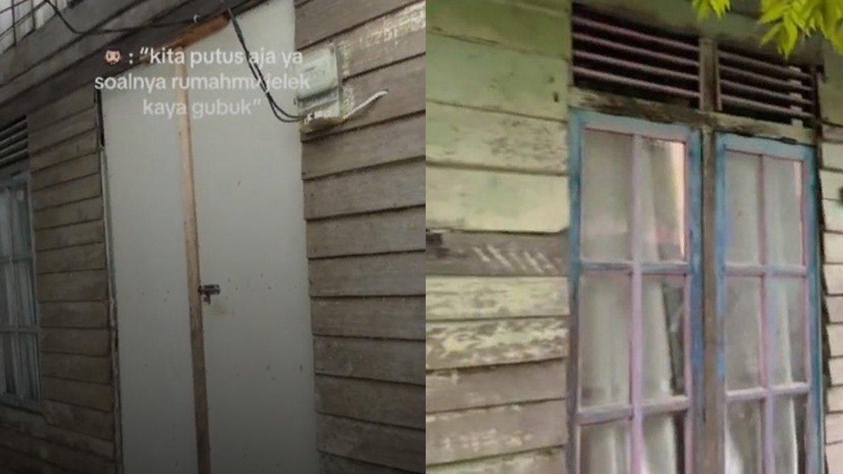 Potret rumah Alvi dari luar yang dihina oleh mantan pacarnya.