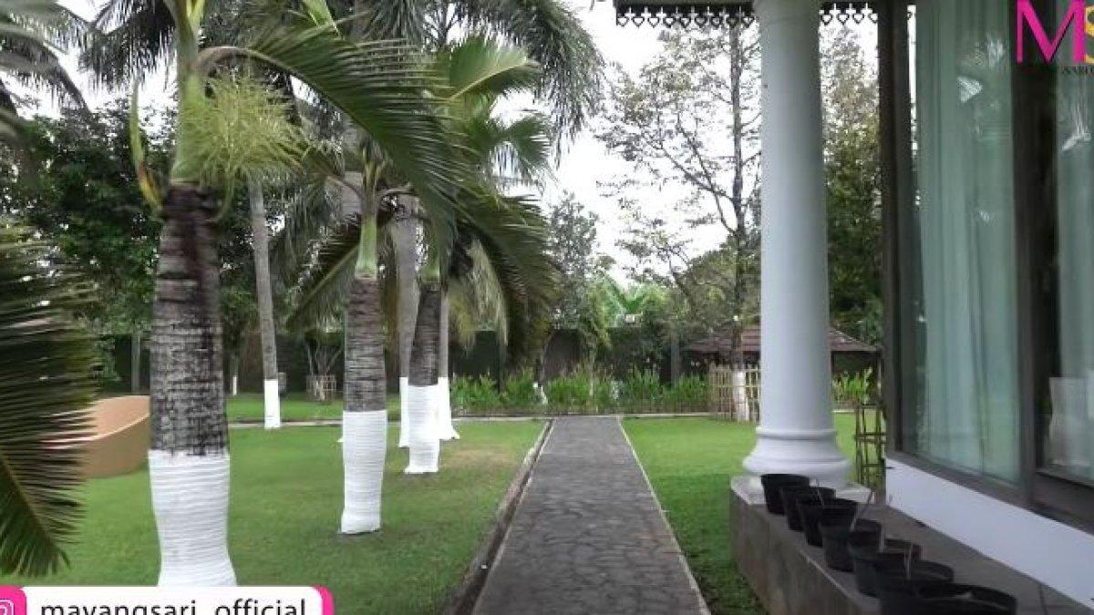 Potret rumah Mayangsari di Purwokerto.