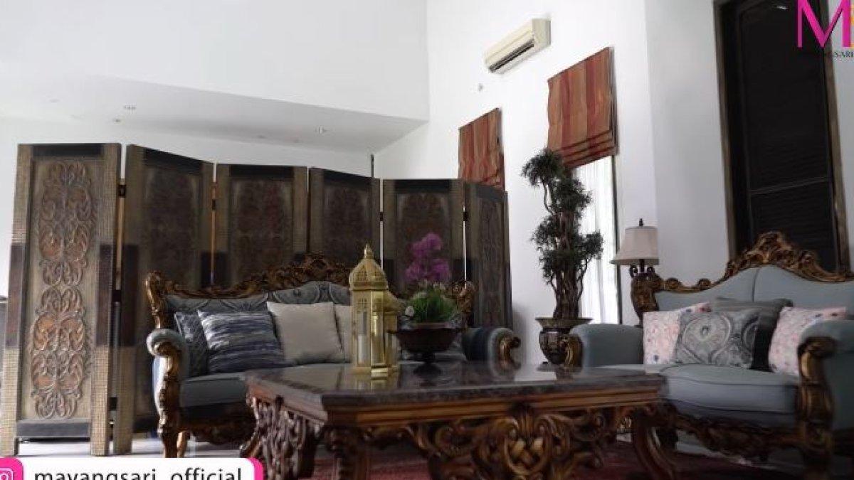 Potret rumah Mayangsari di Purwokerto.