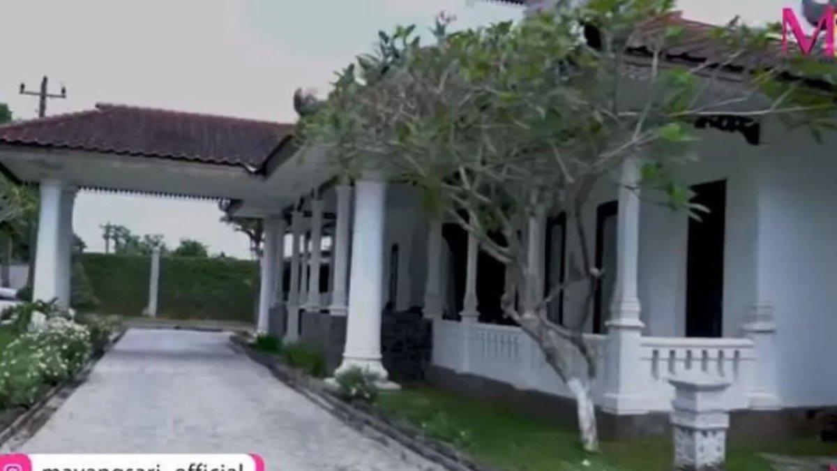 Potret rumah Mayangsari di Purwokerto.