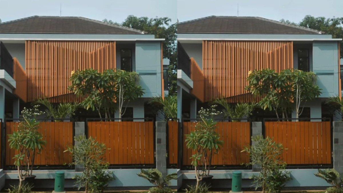 Potret rumah Randy Pangalila.