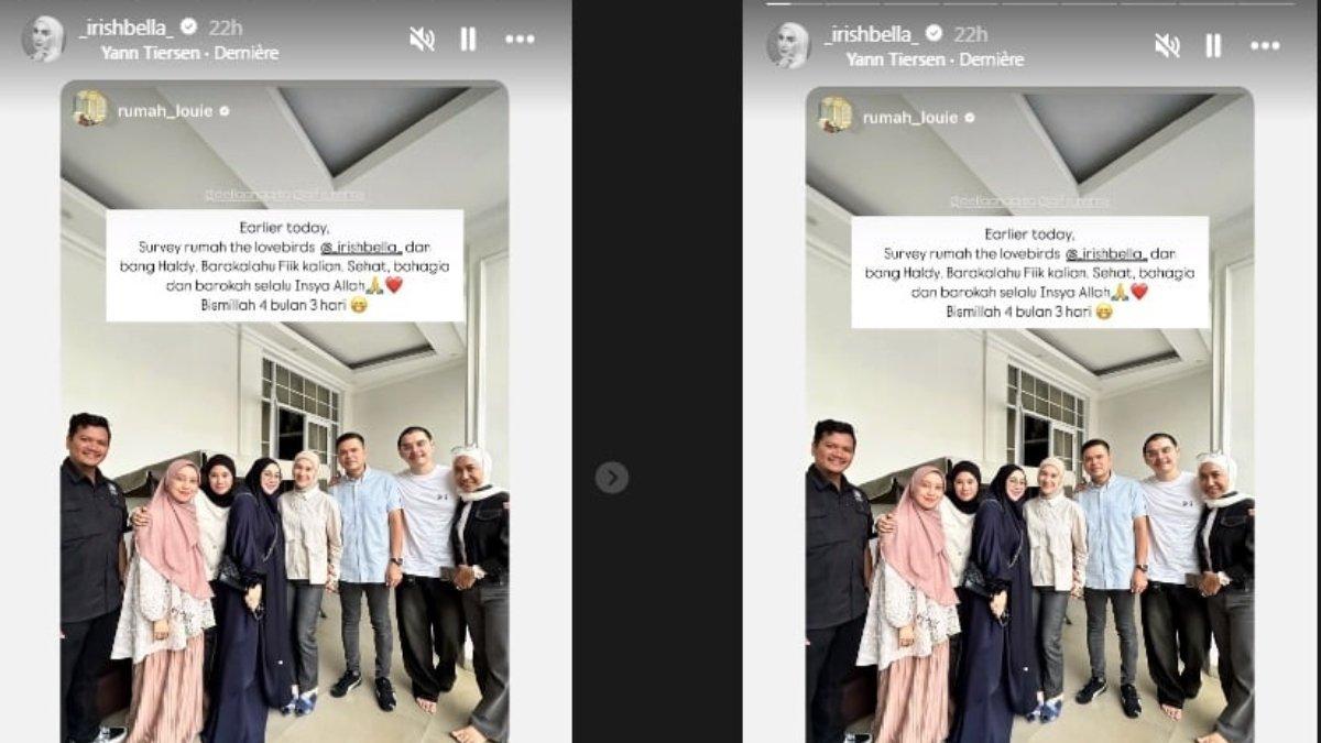 Potret rumah baru Irish Bella dan Haldy Sabri.