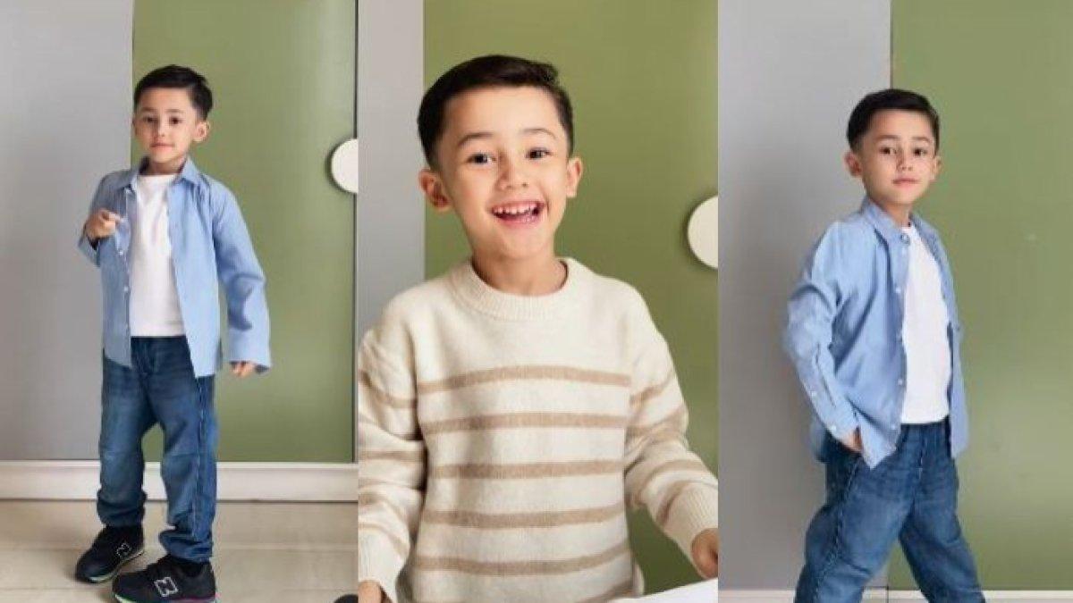 Potret tampan anak bungsu Andhika Pratama dan Ussy Sulistiawaty