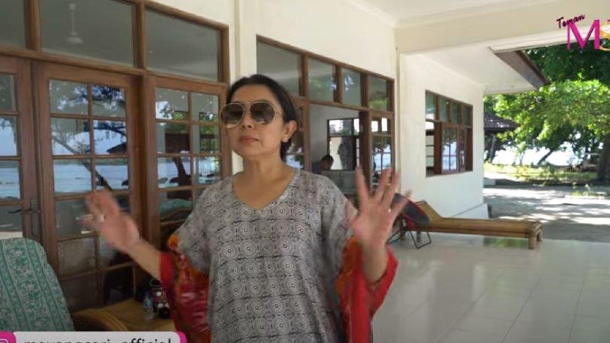Potret vila tempat liburan Mayangsari.