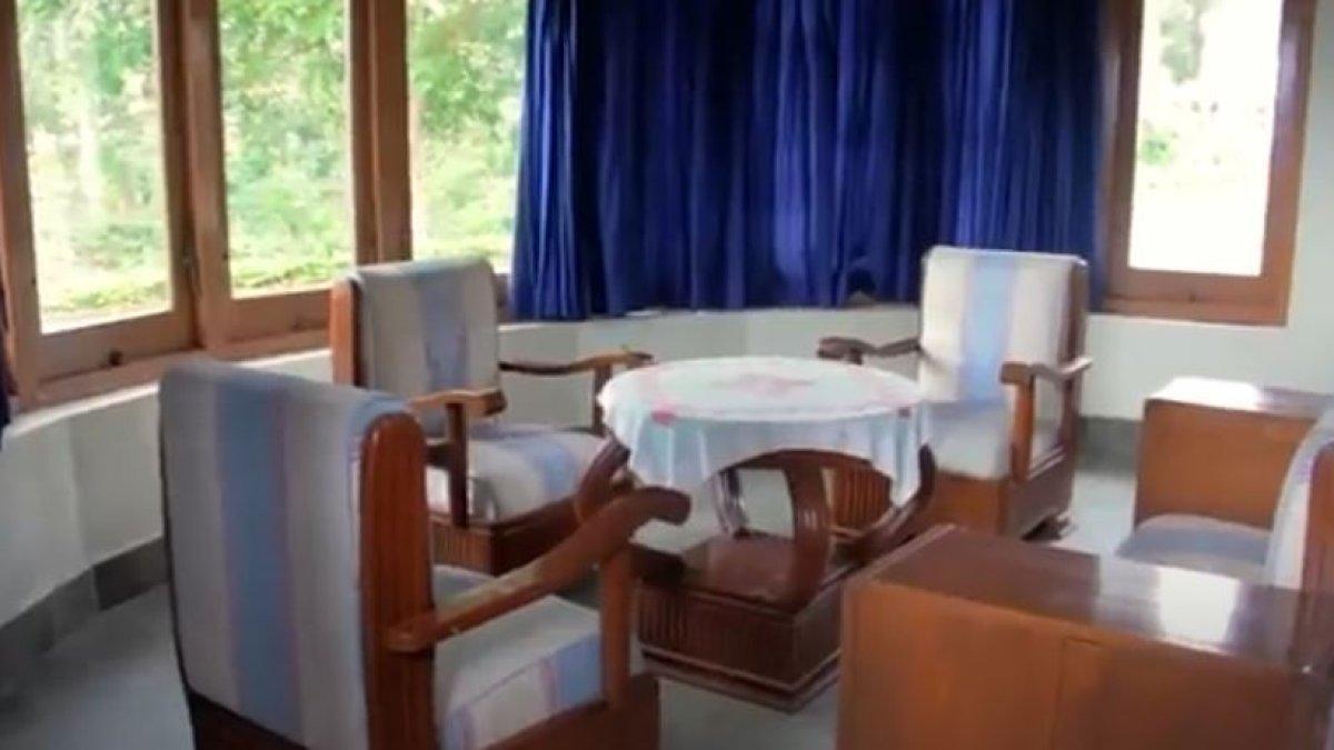 Potret villa milik Keluarga Cendana di Tawangmangu.