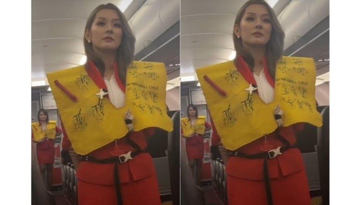 Pramugari Cantik Mirip Artis China Viral