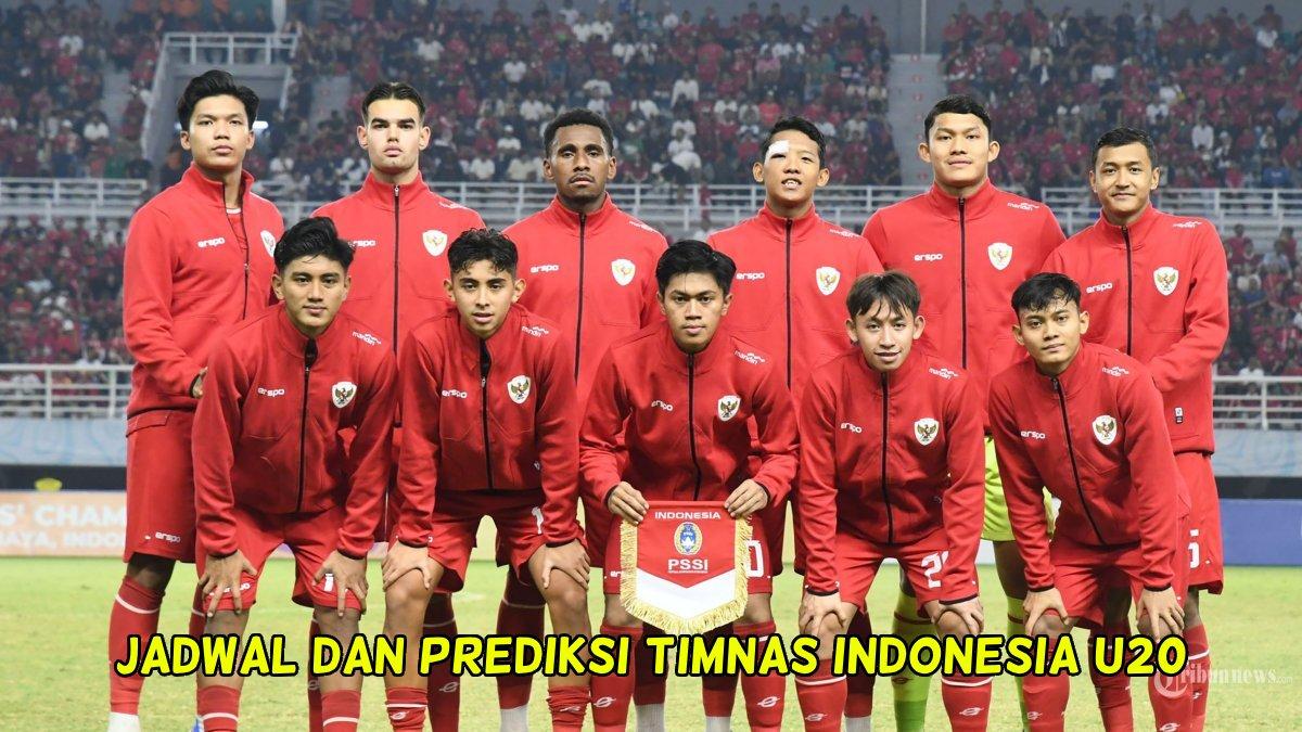 Prediksi skor Timnas Indonesia U20 melawan India, Kamis, 30 Januari 2025.
