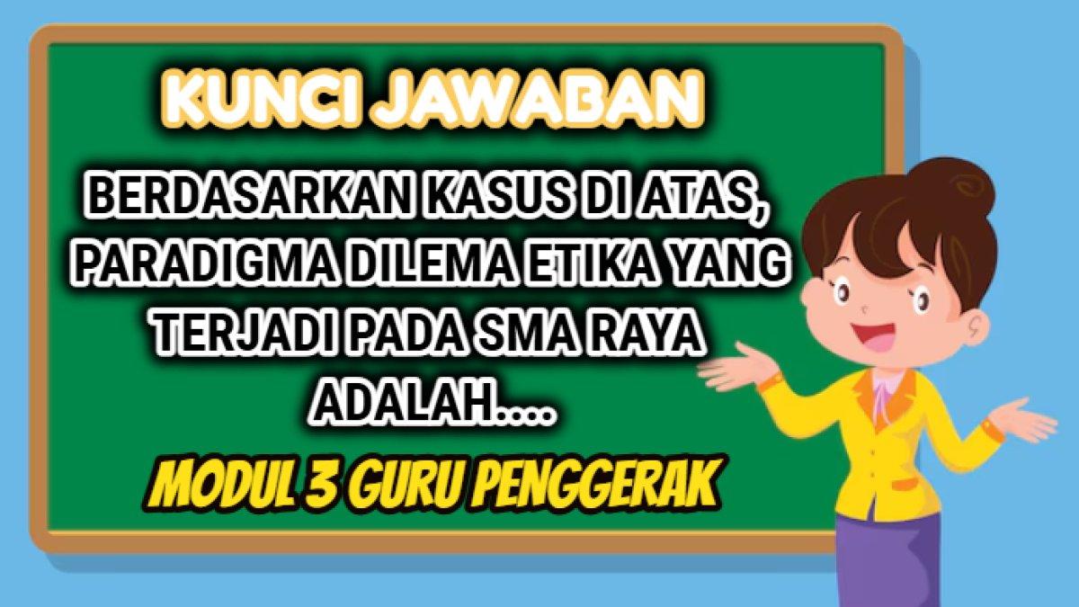 Pretest Modul 3 Guru Penggerak, Pembelajaran Tes Akhir untuk Calon Guru Penggerak (CGP).