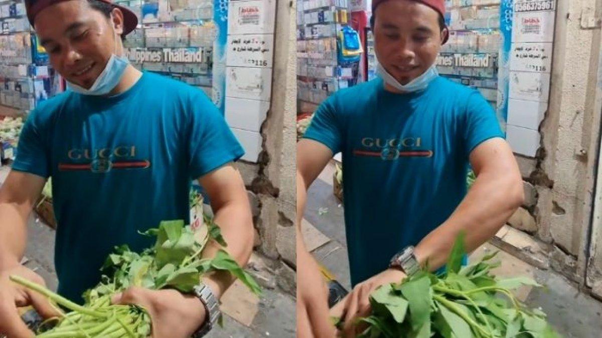 Pria Asal NTB Kerja Jadi Pembersih Daun Kangkung di Arab Saudi, Gajinya Dua Digit
