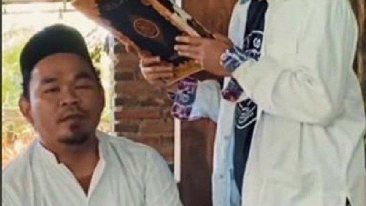 Pria bernama Muhammad Maulana Ishak, mengaku sebagai Imam Mahdi.