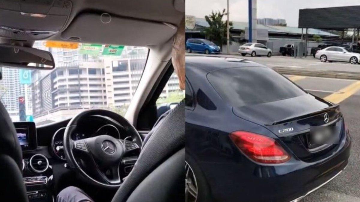 Pria kerja jadi driver Grab pakai mobil mewah, ternyata sosok crazy rich.