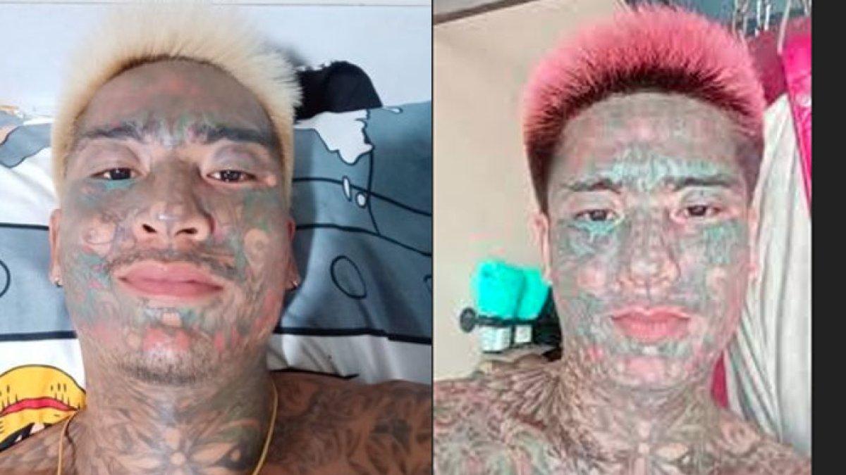 Pria viral tato di sekujur tubuh meninggal saat tidur, pacar sedih