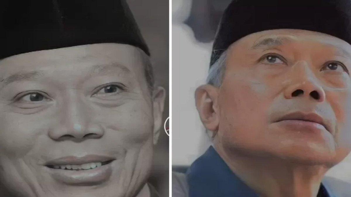 Probosutedjo adik tiri Soeharto.