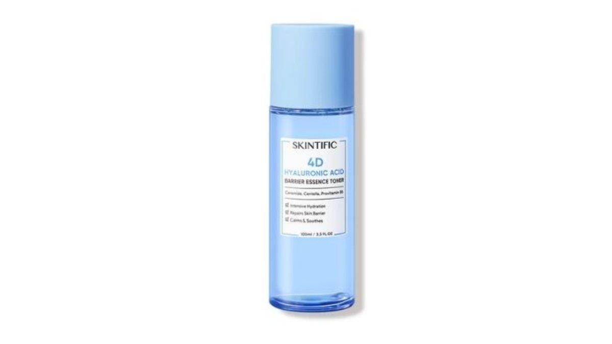 TONER HYALURONIC ACID - Foto produk Skintific 4D Hyaluronic Acid Barrier Essence Toner diolah dari website skintific.com, Senin (17/2/2025). Berikut rekomendasi toner dengan kandungan Hyaluronic Acid yang bisa bikin kulit kenyal dan awet muda.