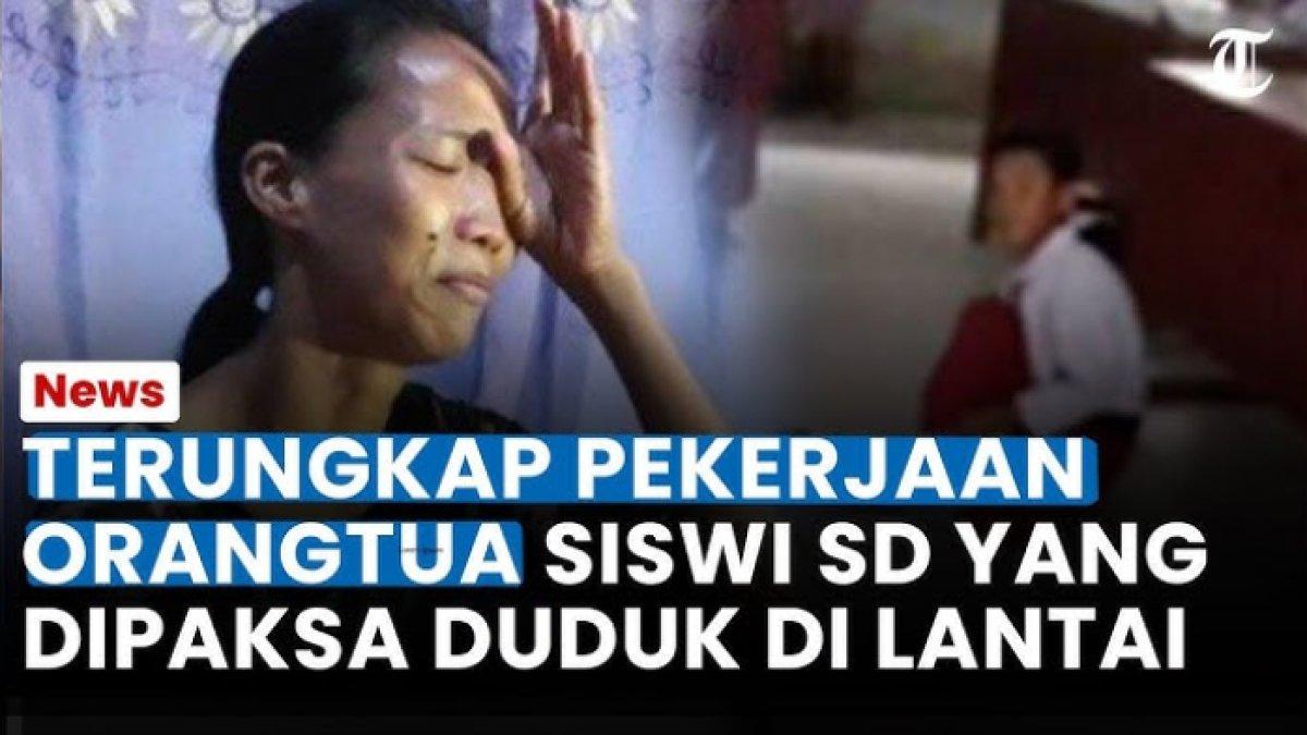 Profesi orangtua siswa SD di Medan, Sumatera Utara yang dihukum belajar di lantai karena belum sanggup membayar biaya SPP sekolah anaknya.