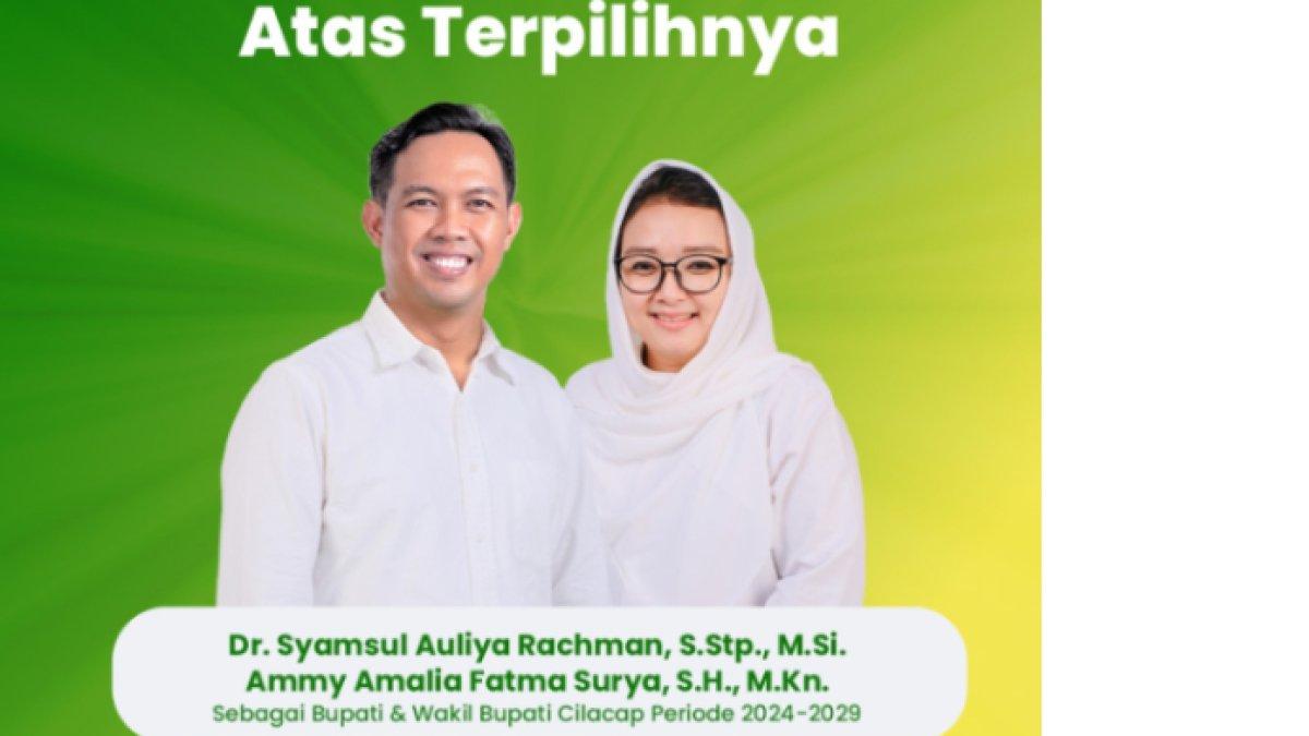 Profil dan harta kekayaan Syamsul Auliya, pemenang Pemilihan Kepala Daerah (Pilkada) Cilacap, Jawa Tengah 2024.