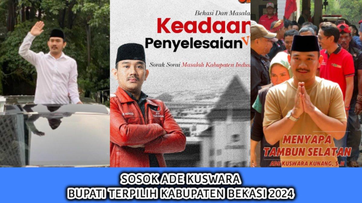 Profil dan rekam jejak Ade Kuswara Kunang, pemenang Pemilihan Kepala Daerah (Pilkada) Kabupaten Bekasi 2024.