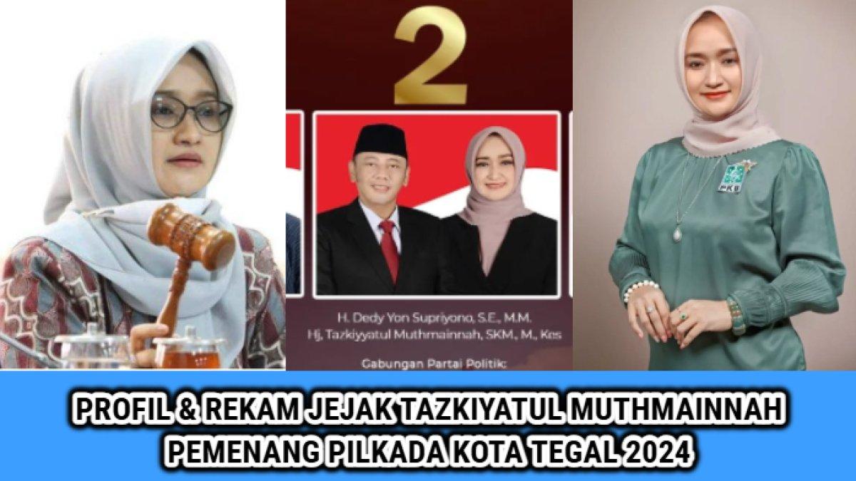 Profil dan rekam jejak Iin Tazkiyatul Muthmainnah, Wakil Wali Kota Terpilih Tegal, Jawa Tengah 2024.