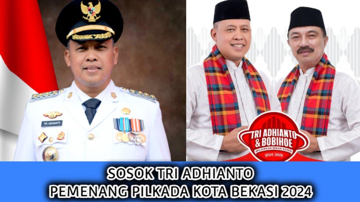 Profil dan rekam jejak Tri Adhianto pemenang Pemilihan Kepala Daerah (Pilkada) Kota Bekasi, Jawa Barat 2024.