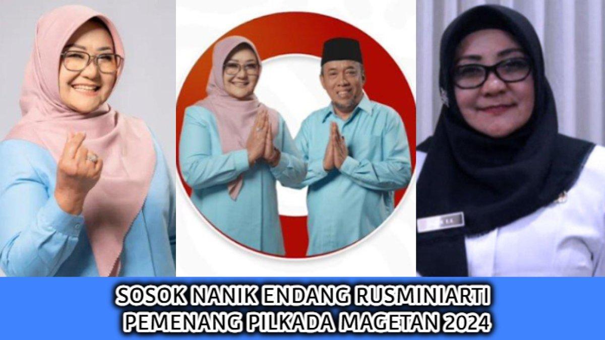 Profil, harta, rekam jejak dari Nanik Endang Rusminiarti, pemenang Pemilihan Kepala Daerah (Pilkada) Magetan, Jawa Timur 2024.