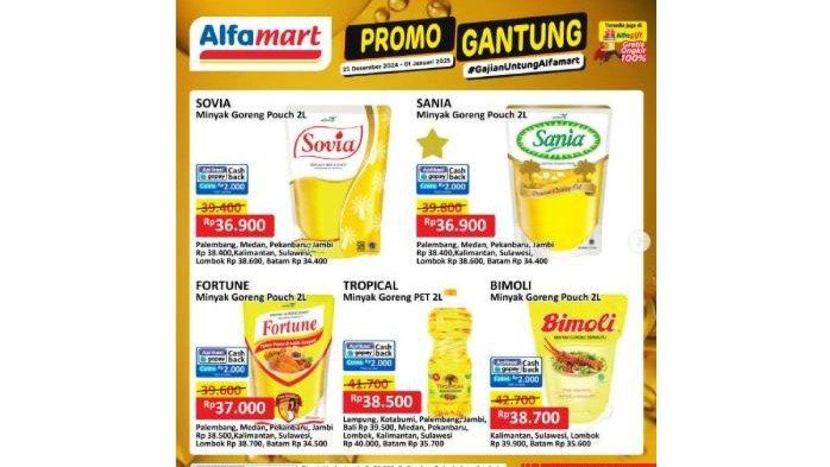 Promo Gantung Alfamart hingga 2 Januari 2024.