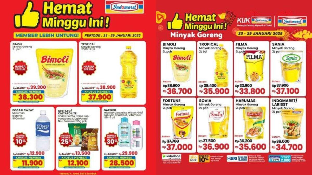 Promo minyak goreng di Indomaret