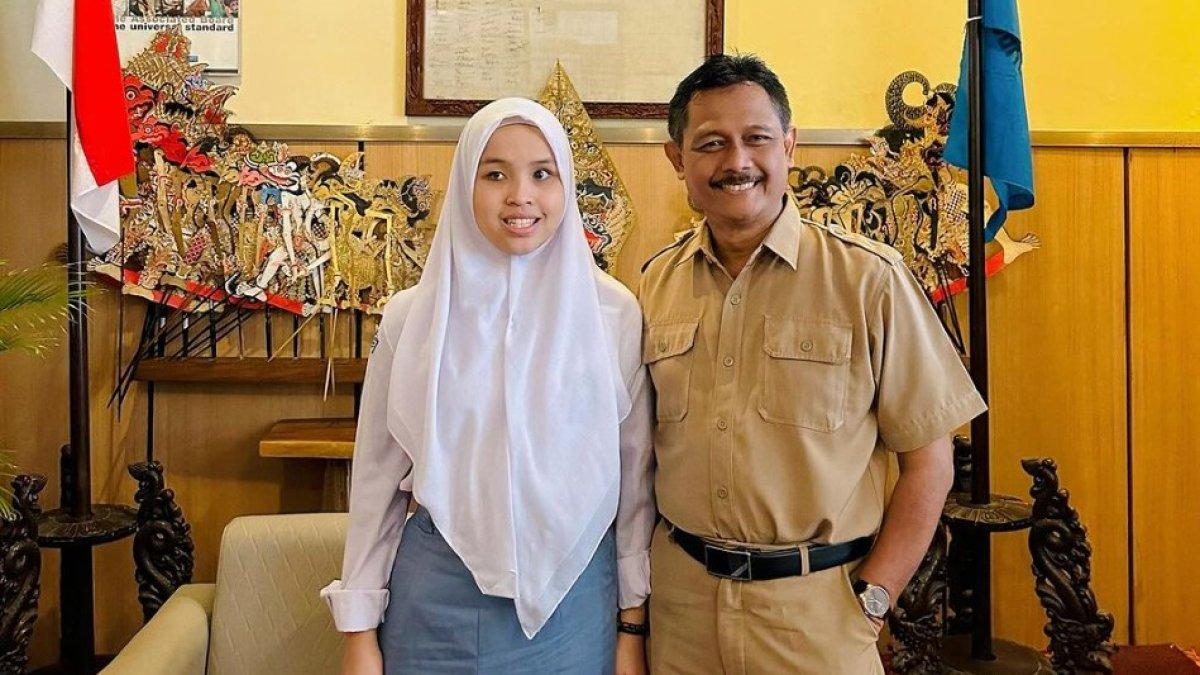 Putri Ariani lulus sekolah musik di Yogyakarta.
