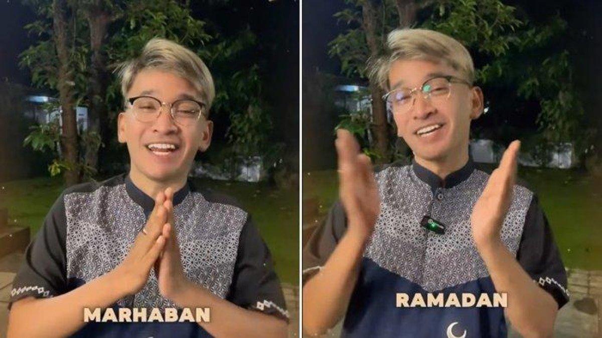 RUBEN ONSU MUALAF,- Momen Ruben Onsu salat ied perdana bareng Ivan Gunawan dan merayakan Lebaran 2025 bersama rekan sesama artis.