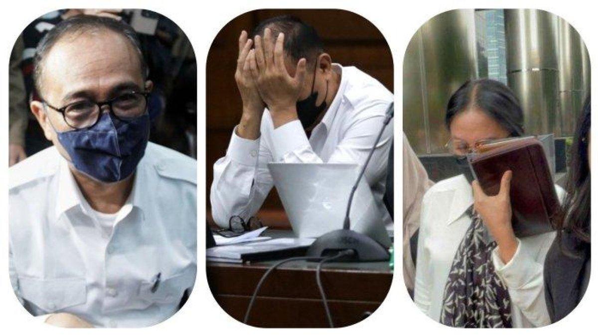 Kolase foto Rafael Alun dan istrinya Ernie Meike Torondek. Beda nasib, sang suami Rafael Alun divonis 14 tahun penjara dan bayar uang pengganti Rp 10,79 miliar sementara sang istri, Ernie Meike lolos dari jeratan hukum, tidak dianggap turut serta.