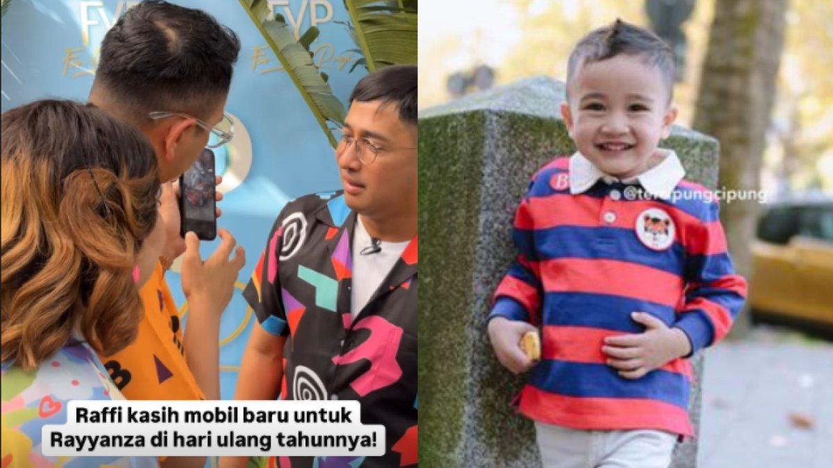 Raffi Ahmad beri kado mobil untuk Rayyanza