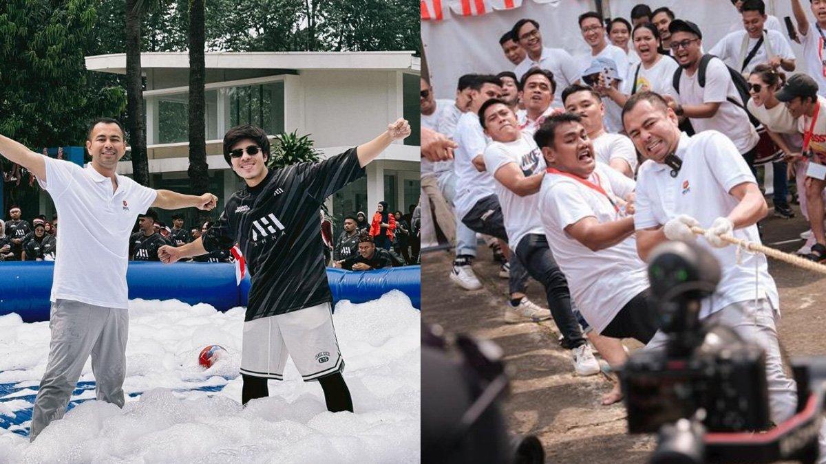 Raffi Ahmad dan Atta Halilintar gelar lomba