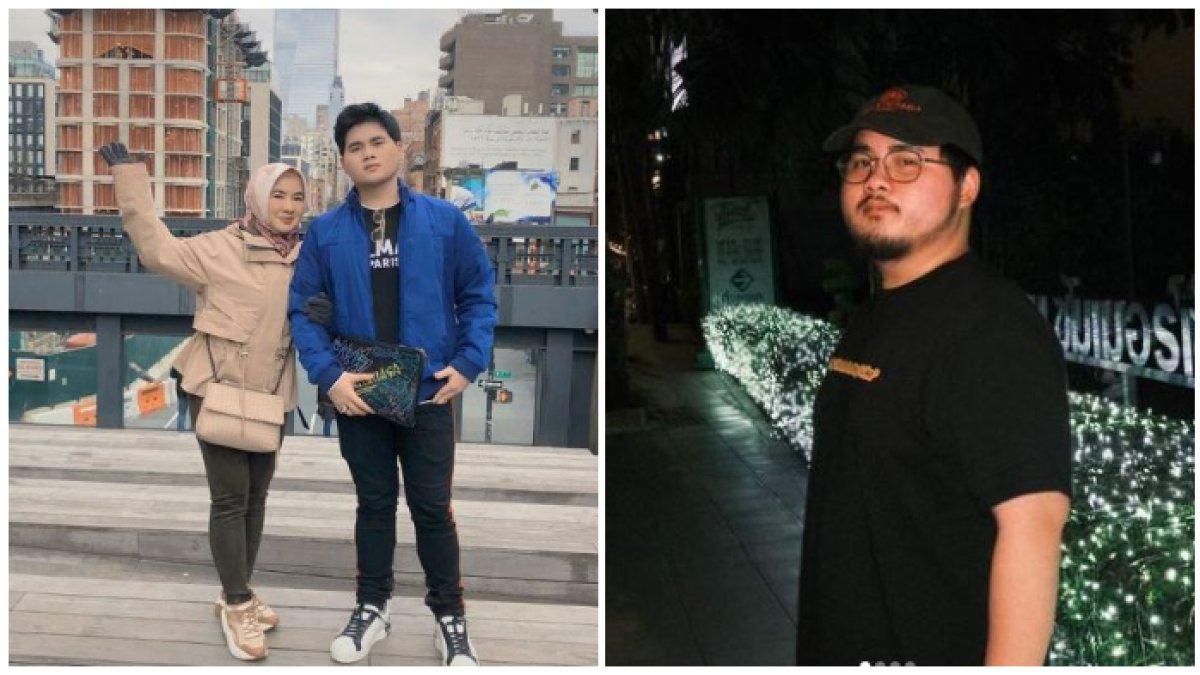 Rafi Febriansyah bersama ibu tercinta