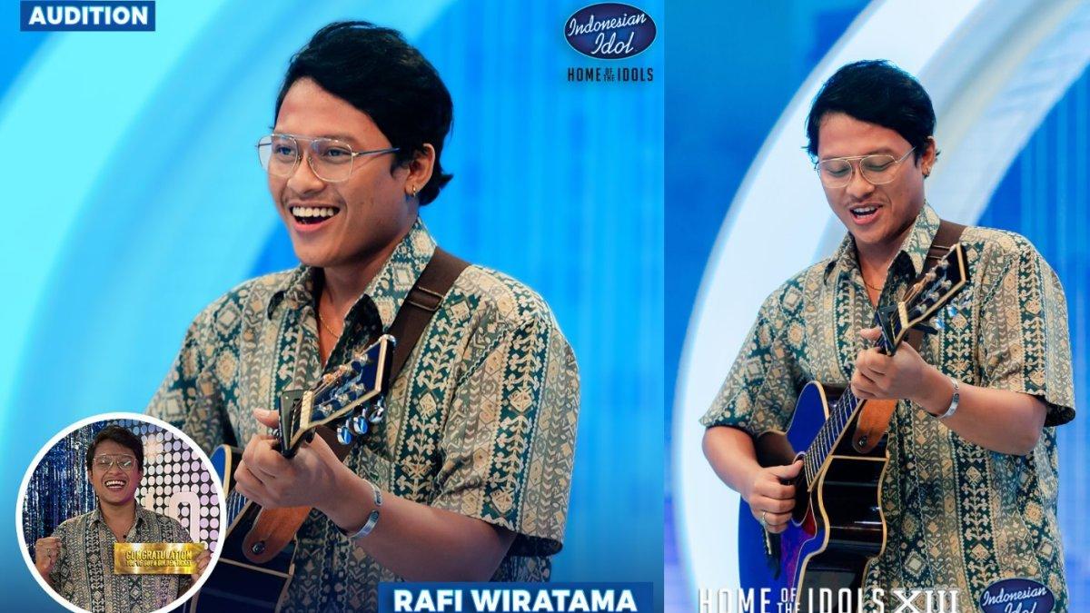 Rafi Wiratama peserta audisi Indonesian Idol 13 yang trending di YouTube