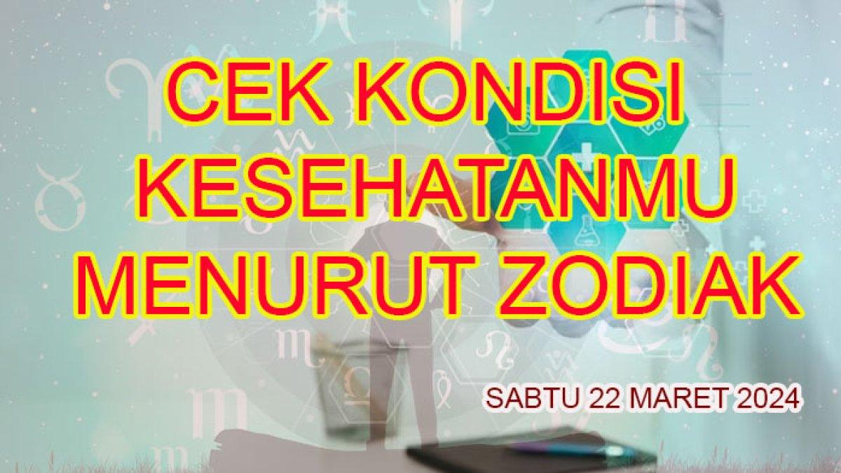 Ramalan zodiak kesehatan besok 15 Maret, 2 zodiak beruntung, ada sakit perut, sendi kaku, kelelahan