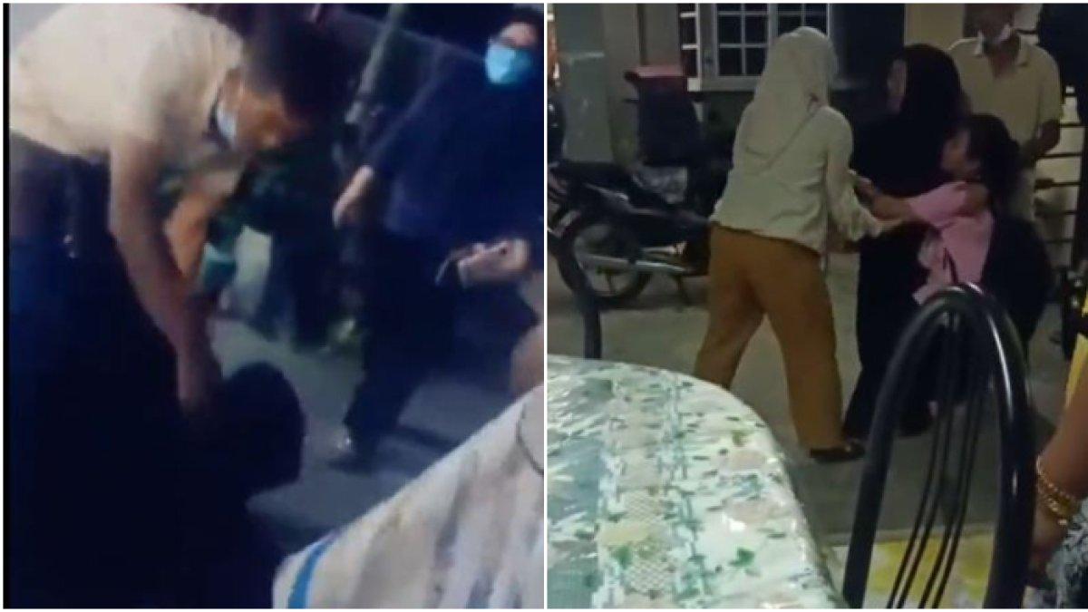 Ramannie sempat sujud di kaki sang ibu kandung