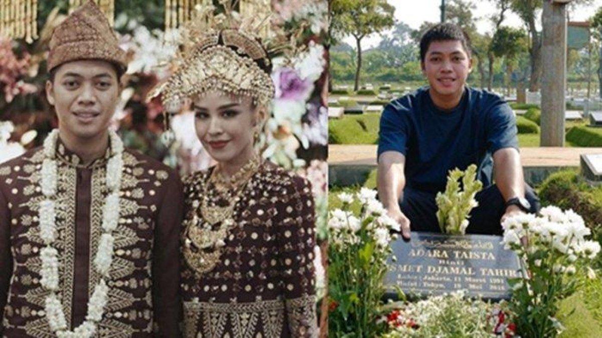 Rasyid Rajasa bersama mendiang istrinya
