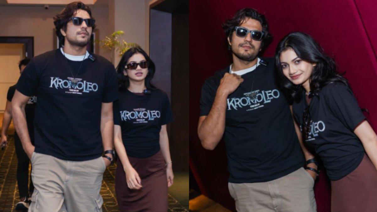 Ratu Sofya dan Cornelio Sunny promo film Kromoleo