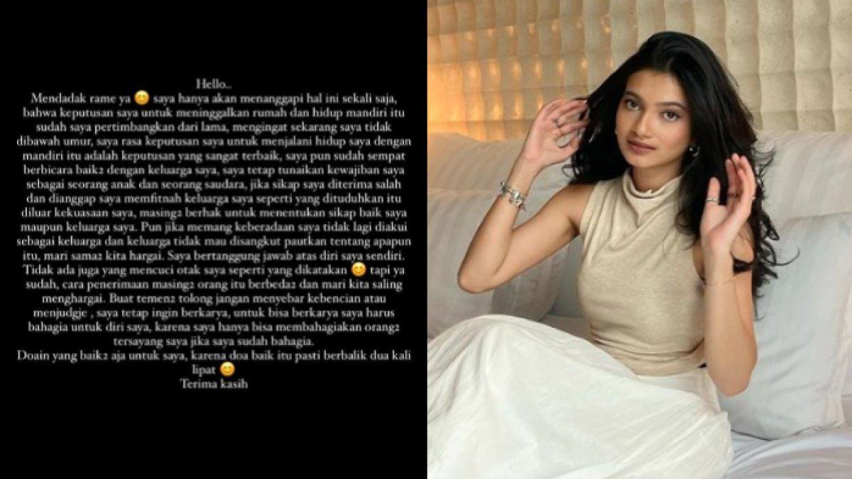 Ratu Sofya klarifikasi kabar kabur dari rumah