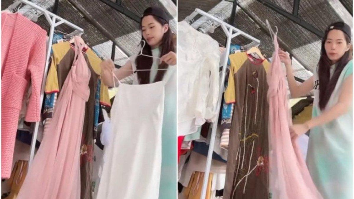 Ratu kecantikan kini buka toko baju bekas.