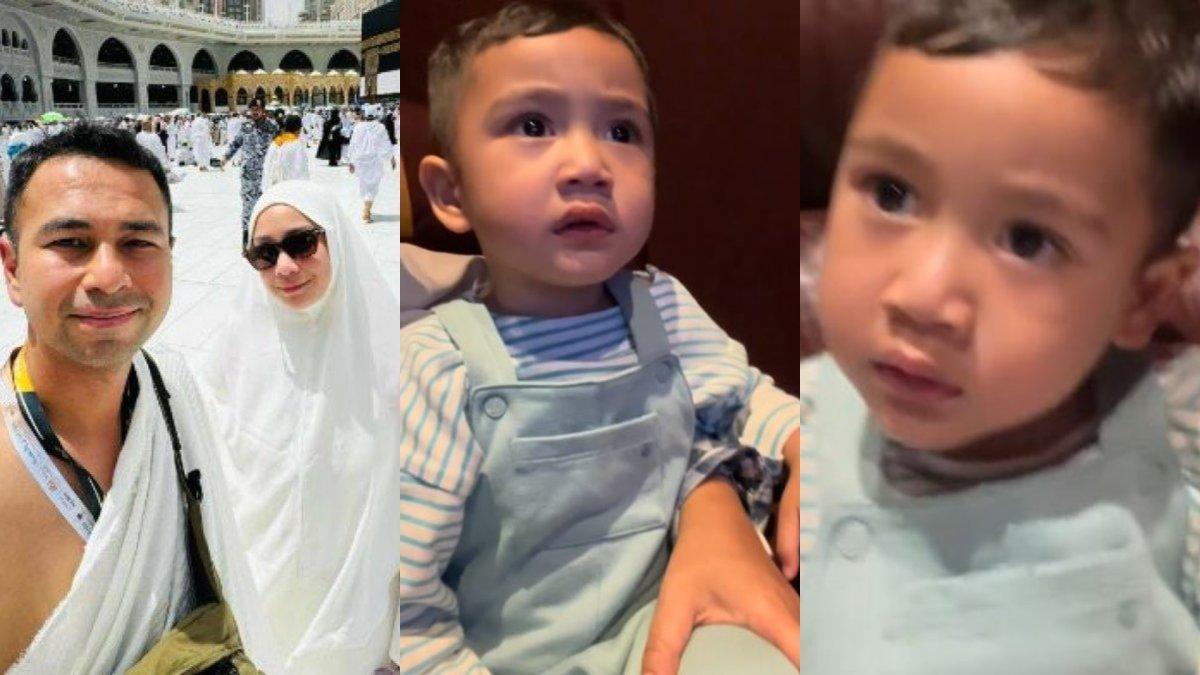 Viral video Rayyanza sewa satu bioskop saat Raffi Ahmad dan Nagita naik haji, adik Rafathar takut gelap.