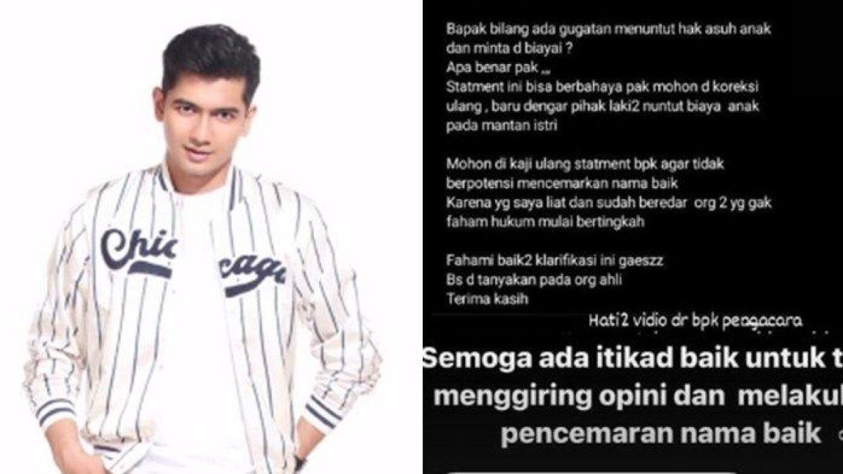 Reaksi Teuku Ryan usai disebut tuntut hak asuh anak hingga minta nafkah.