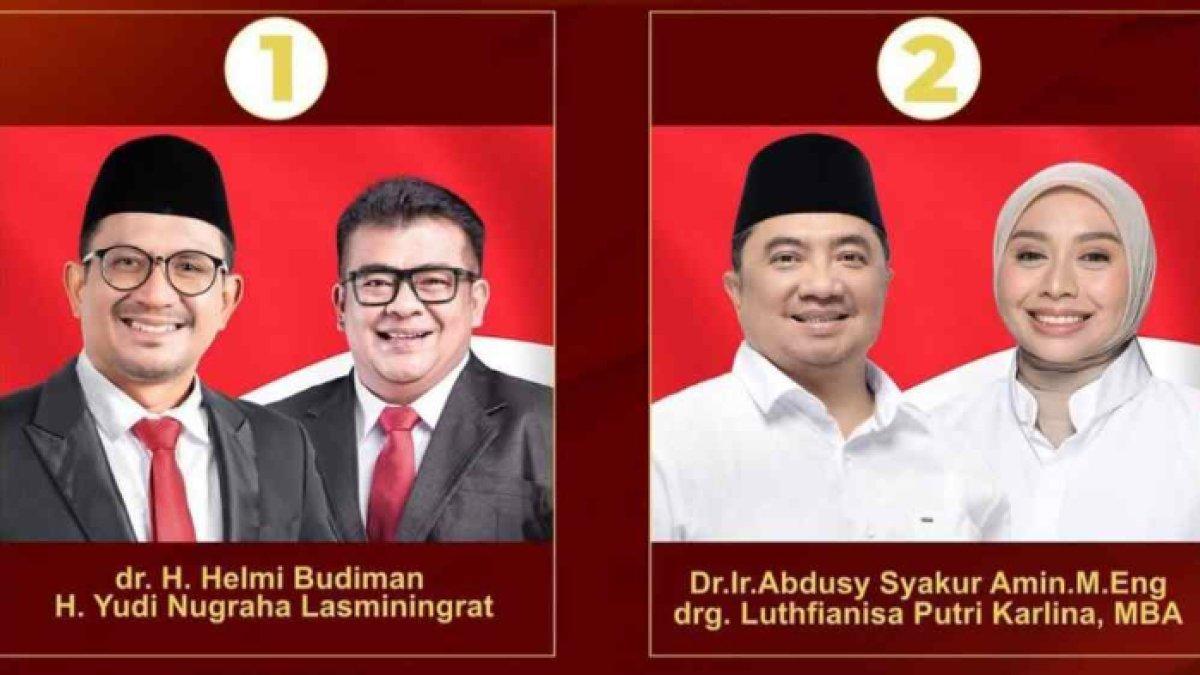 Real Count Pilkada Kabupaten Garut 2024 yang dimenangkan oleh Abdusy Syakur Amin - Putri Karlina.